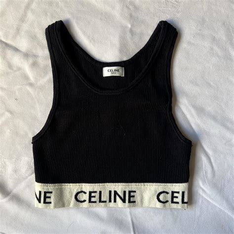 celine tank top black|Celine Tank Tops for Women .